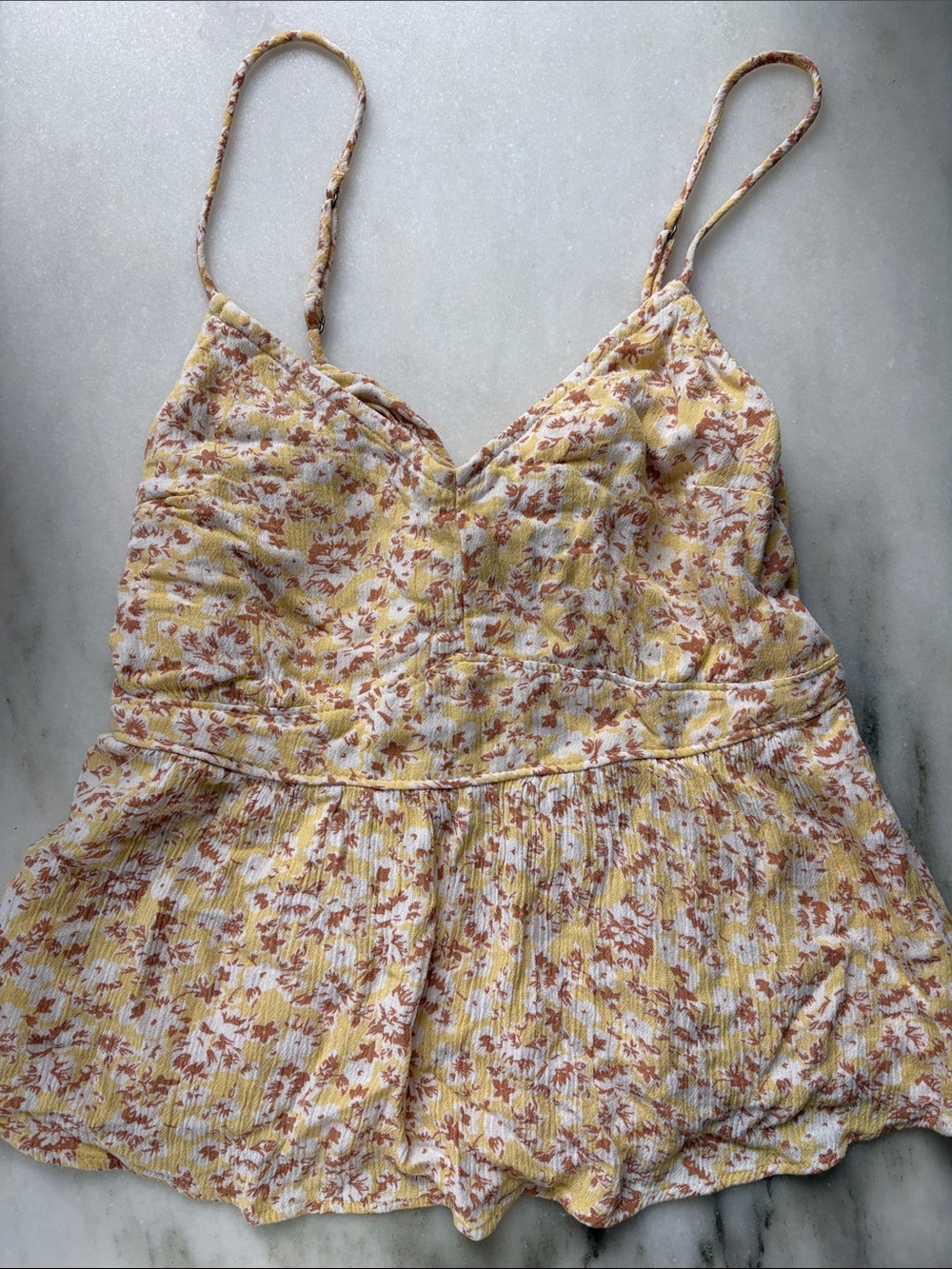 Abercrombie babydoll tank